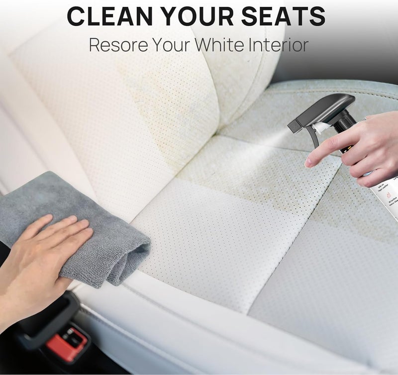 TEBASIC Interior Cleaner For Tesla, Stain Remover, Safe on Vegan Leather, Tesla Cleaning Products for Dash/Console/Door/Interior, Cleaning Kit for Tesla Model 3/Y/S/X accessories - Image 3